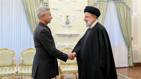 Eam Jaishankar Meets Irans President Raisi Extends Greeting From Pm