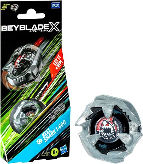 Keel Shark Beyblade X - Amazon.com: Beyblade X Keel Shark 1-60Q Booster Pack Set with Attack ...