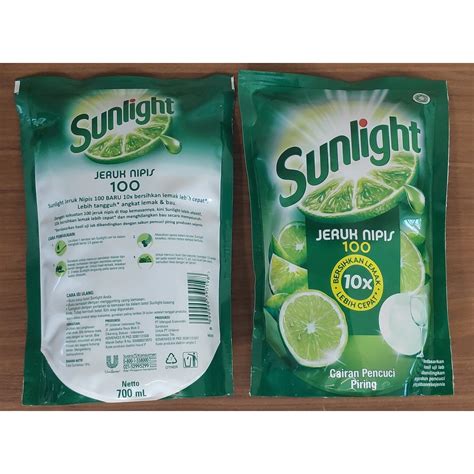 Jual Sunlight Jeruk Nipis 100 Cairan Unilever Sabun Pencuci Piring Uk