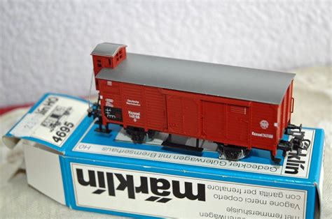 M Rklin Gedeckter G Terwagen Mit Bremserhaus H Kaufen Auf Ricardo