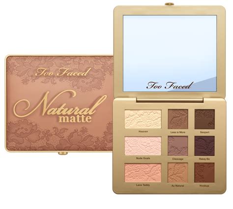 Too Faced Natural Matte Palette Too Faced It Just Comes Naturally