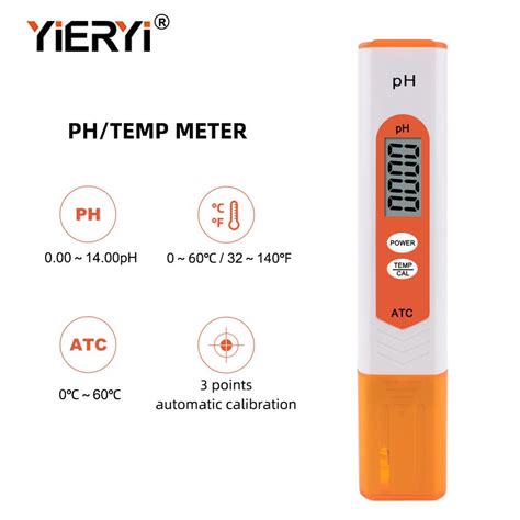 Yieryi Ph 05 Portable Lcd Digitale Ph Meter Pen Va Grandado