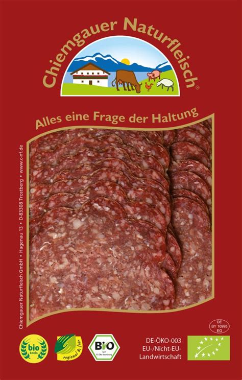 Rindersalami Aufschnittfleisch Und Wurstwarenfisch Fleisch Und