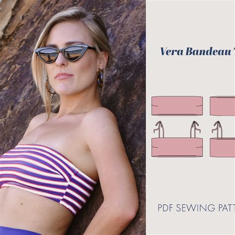Bikini Bandeau Etsy