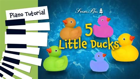 Five Little Ducks - Piano Tutorial, Sheet Music, Chords