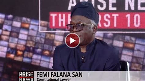 Femi Falana: Too Late To Bemoan Electoral Act, Technology Only Remedy ...