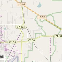 Zip Code Map Zephyrhills Florida United States Map