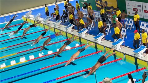 African Games 2023 Men And Women’s 4x100m Swimming Finals Relay Ghana Missed Out On Medals 😢