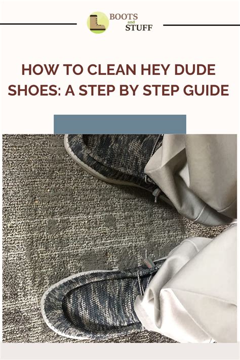 How To Clean Hey Dude Shoes A Step By Step Guide