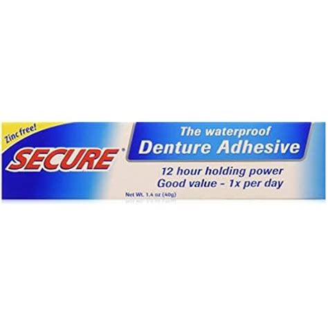 Amazon.com: Secure Denture Adhesive Strips