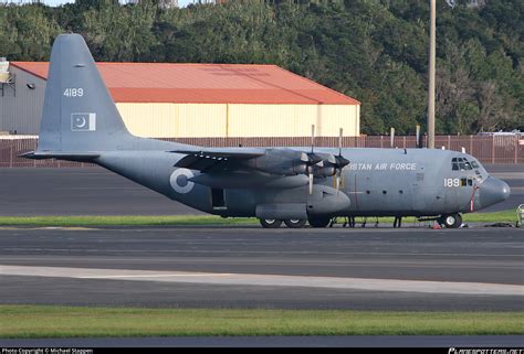 4189 Pakistan Air Force Lockheed C 130E Hercules L 382 Photo By