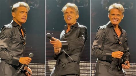 Fans De Luis Miguel Creen Que Es Un Doble Del Cantante El Que Sube Al Escenario Infobae