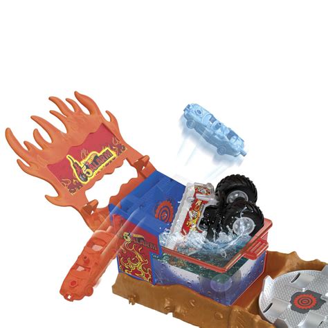 Hot Wheels Monster Truck Live Arena Set igračaka za promjenu boje 5