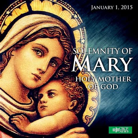 Solemnity Of Mary January 1st Mary Mary Catholic Mother Mary