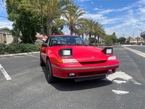 1991 Mercury Capri Convertible Red FWD Manual XR2 for sale