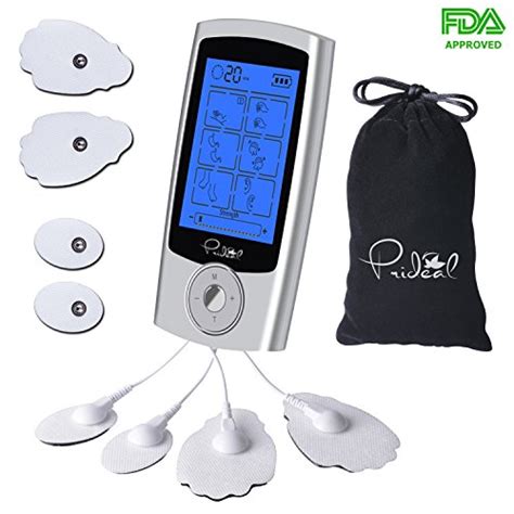 Buy Tens Unit Pulse Massager Fda Cleared Mini Smart Pain Machine With 8 Pads 16 Modes Hand