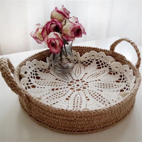 Вяжем Крючком Из Джута Корзинки Лучшая Фото Подборка