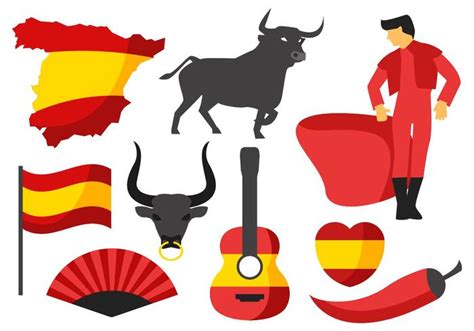 Free Spain Icons Vector 157438 Vector Art at Vecteezy