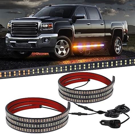 Amazon LUMENIX 2PCS 70 Inch Emergency Strobe Lights Strip LED