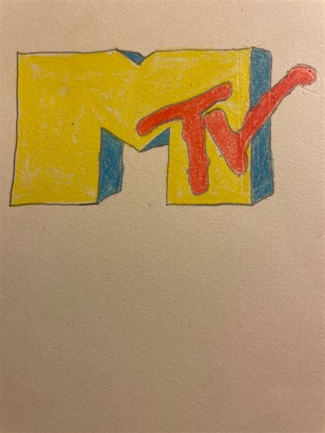 MTV Logo | Mtv logo, ? logo, Colored pencils