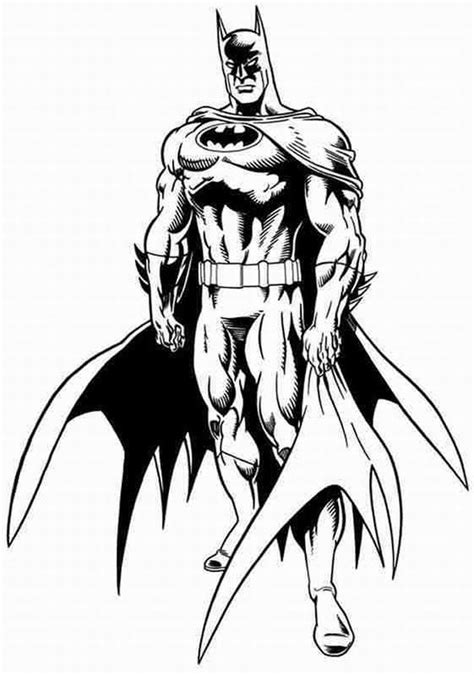 Batman Logo Coloring Pages for Kids