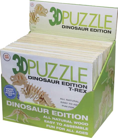 3D PUZZLE DINOSAUR - Lucky Duck Toys