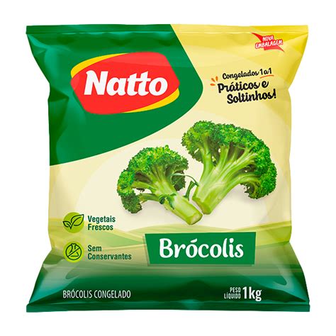 Brócolis Natto Alimentos