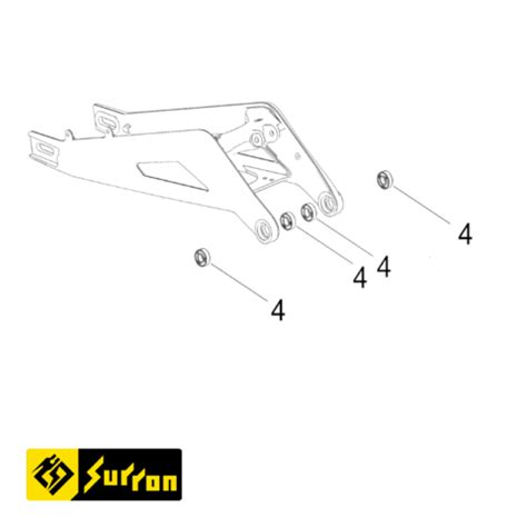 Roulement Skf De Bras Oscillant Et Axe Interm Diaire Sur Ron Light