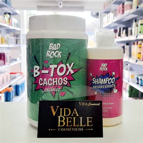 Botox Cachos Bad Rock Hanova Kg Para Cabelos Cacheados Shopee Brasil