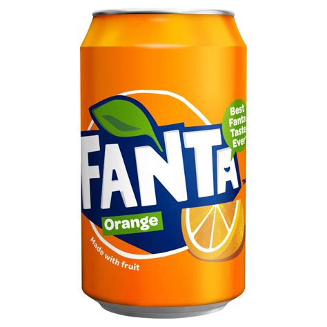 Fanta Orange Can 330ml X 24 The Candy Box