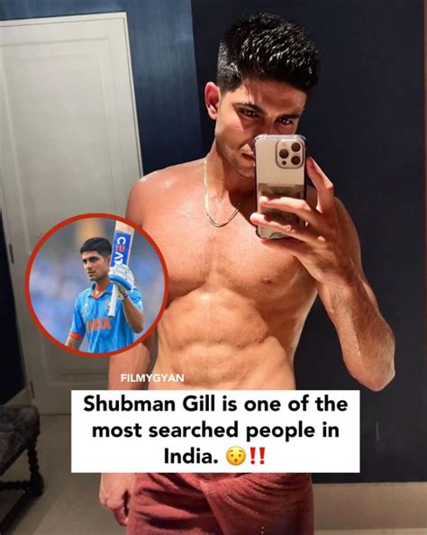 Shirtless Bollywood Men Hot Cricketer Shubman Gill Post Was Our Most Seen Of