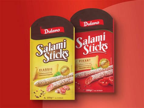 Dulano Salami Sticks 100 G Von Lidl Ansehen