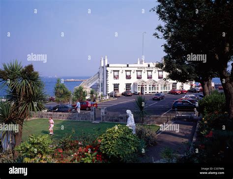 Dalkey Co Dublin Ireland Dalkey Island Hotel Stock Photo Alamy