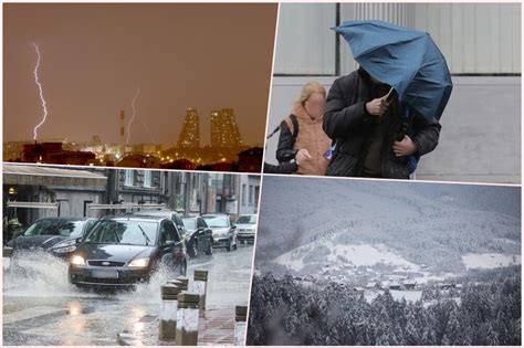 Spremite se stižu oluje Ovi dani u sedmici pred nama doneće grad i