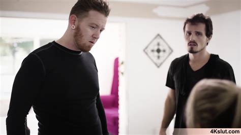 This Hot Blonde Cleaning Lady Gets Double Penetrated