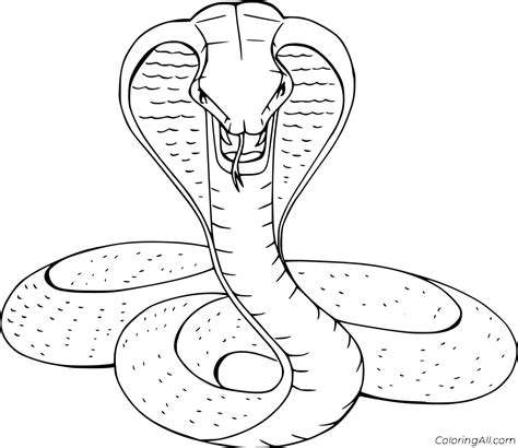Fierce Cobra Free Printable Coloring Pages - Coloring Cool