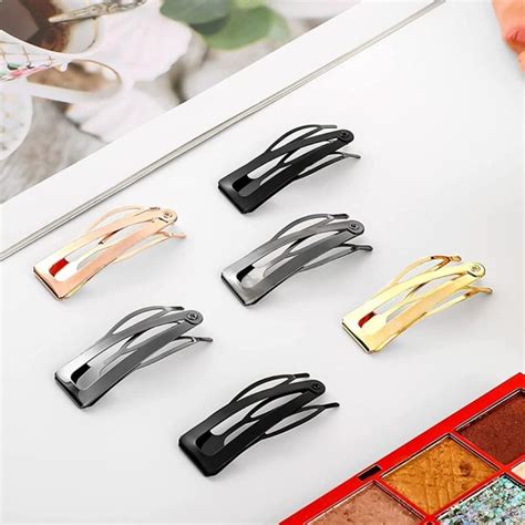 Styling Double Grip Hair Clips Hair Styling Tools Metal Snap Hair Side