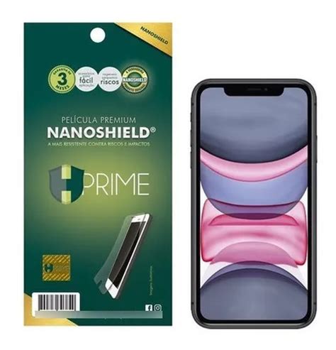 Película Premium Nanoshield Para iPhone 11 Xr Hprime Parcelamento