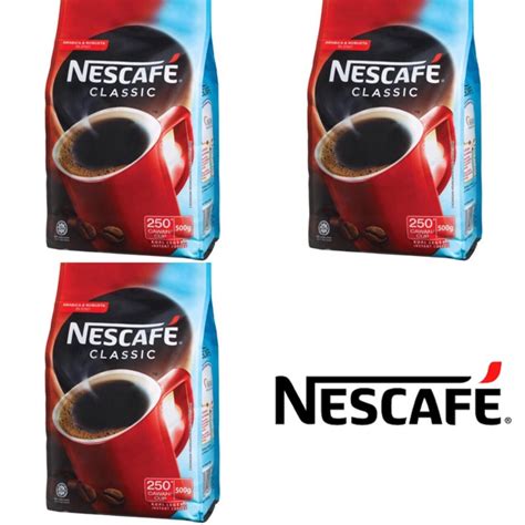 NescafÉ® Classic Refill 500g X 3 Pack Shopee Singapore