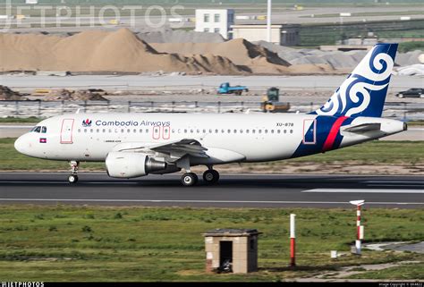 Xu Airbus A Cambodia Airways Ek Jetphotos