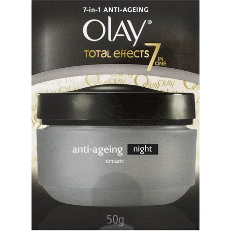 Olay Total Effects In Anti Ageing Night Cream G Woolworths