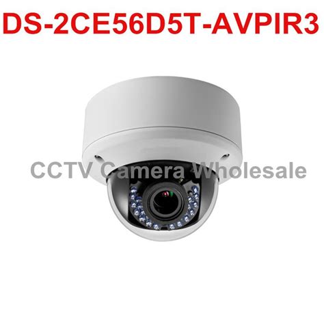 DS 2CE56D5T AVPIR3 English Version 2MP HD1080P WDR Vandal Proof IR Dome