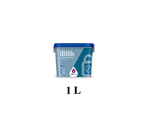 IBlok Waterstop Prime Coat Interior 1 LITRE Raj Building Solutions