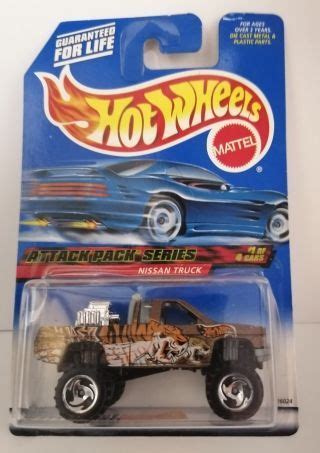 Hot Wheels Nissan Truck DAMAGED BLISTER