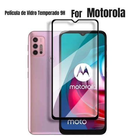 Película De Vidro Temperado 3D 9D Motorola Moto G10 G20 G30 G50 G60 G31