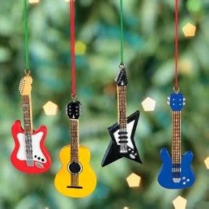 Rock 'n' Roll Christmas Tree Decorations | Themed Christmas Decorating ...