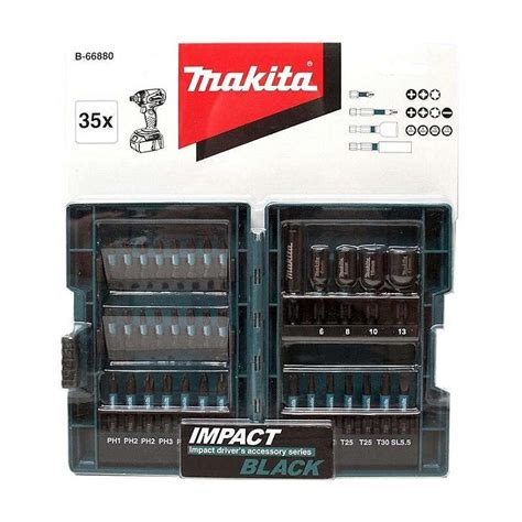 Jeu De 35 Embouts De Vissage Makita B 66880 Impact Black Bricomarché