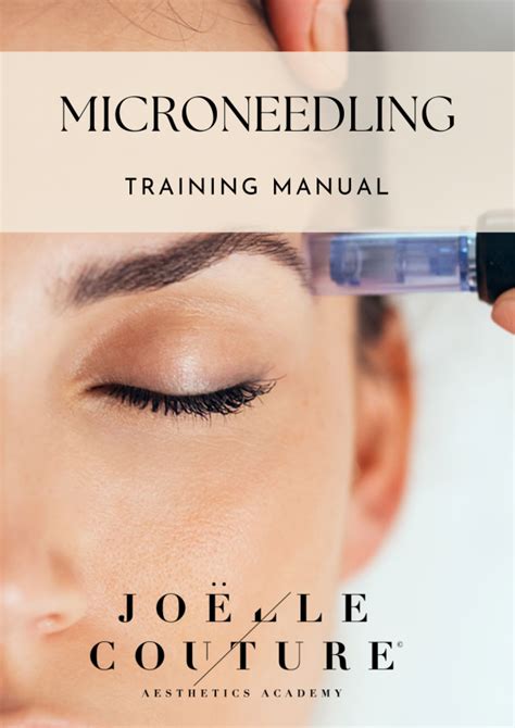 Microneedling In House Joelle Couture Aesthetics Academy