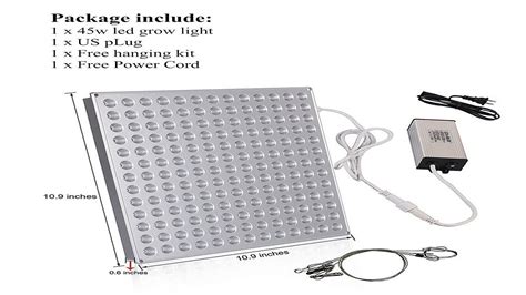 Lightimetunnel 45w Led Grow Light Panel Review A Look Inside Youtube