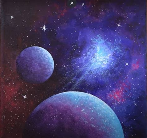 Beautiful Universe Painting Painting Art Painting Universe Art